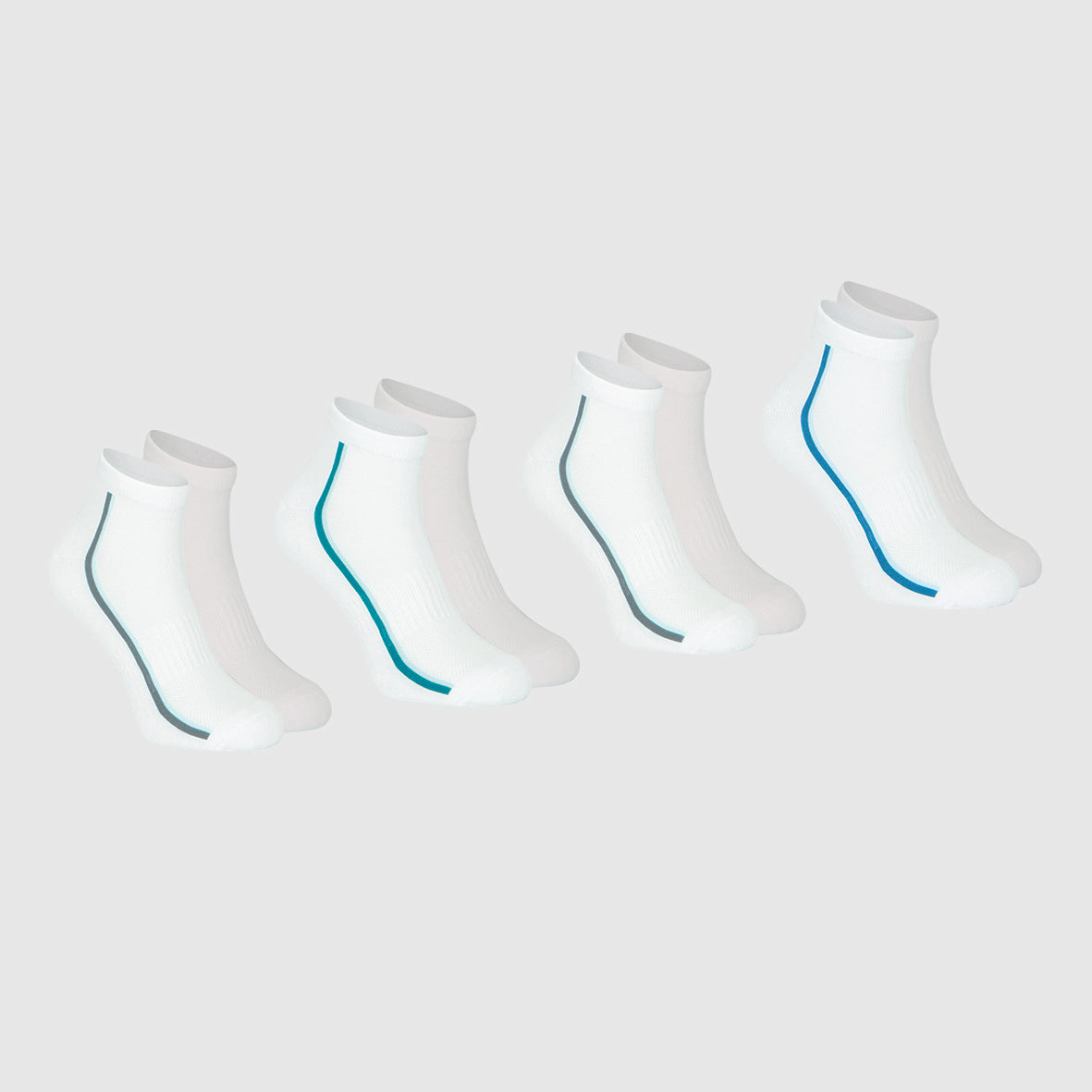 Lot de 4 paires de socquettes homme Odor control Athena