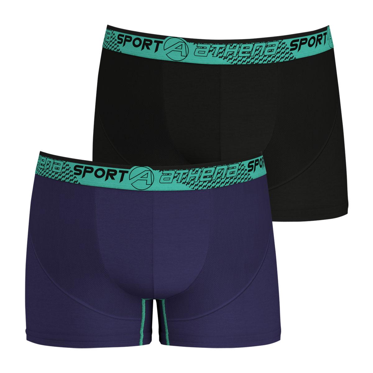 Lot de 2 boxers homme Running Athena