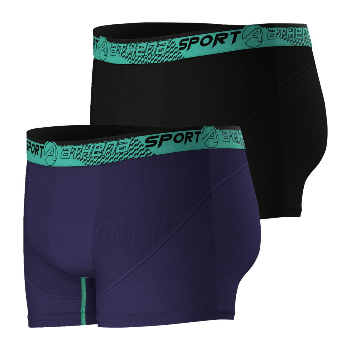 Lot de 2 boxers homme Running Athena