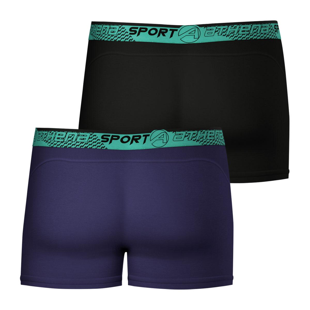 Lot de 2 boxers homme Running Athena