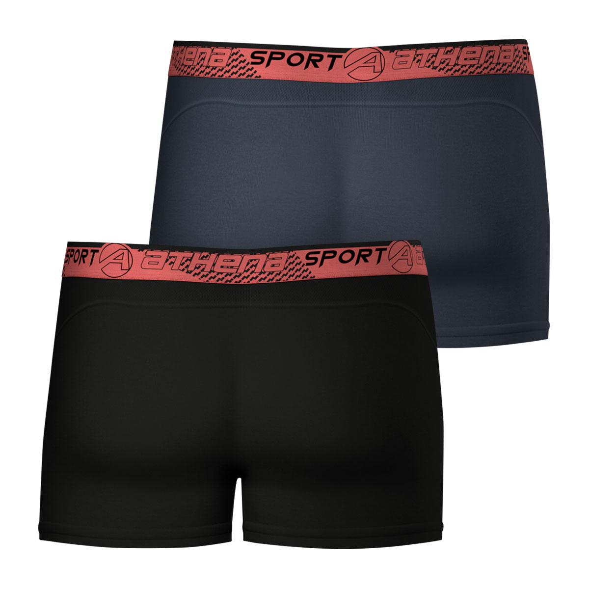 Lot de 2 boxers homme Running Athena