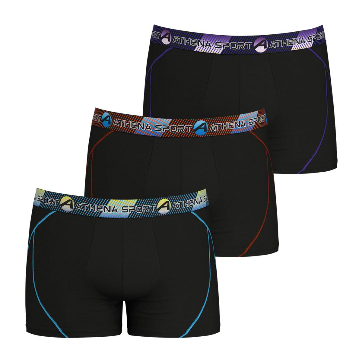 Lot de 3 boxers homme Training Dry Athena