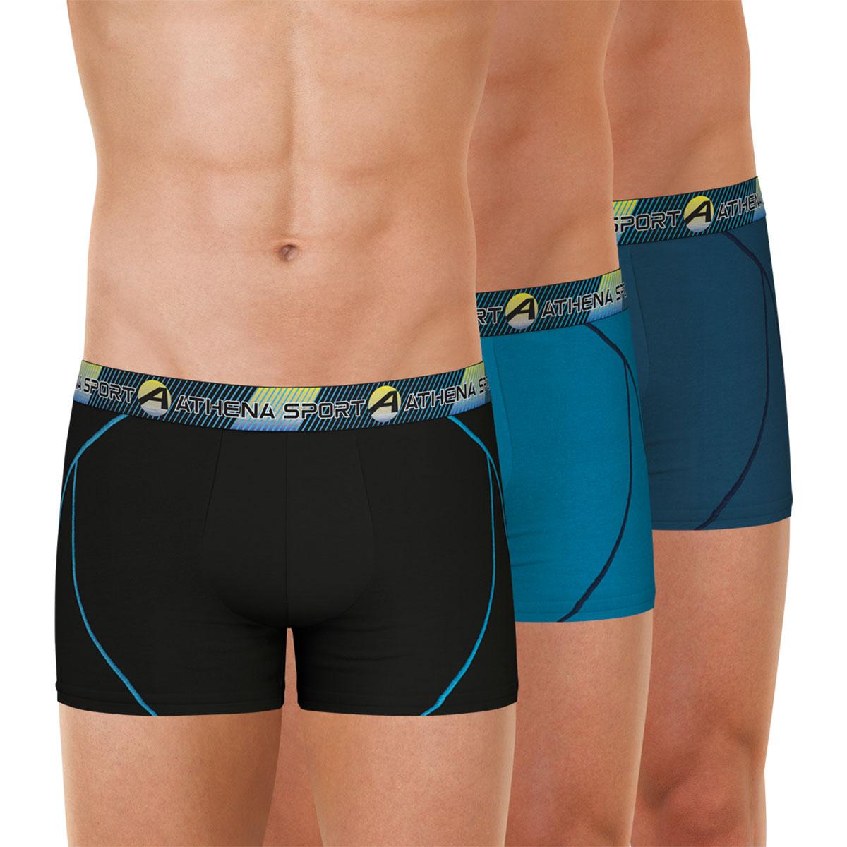 Lot de 3 boxers homme Training Dry Athena
