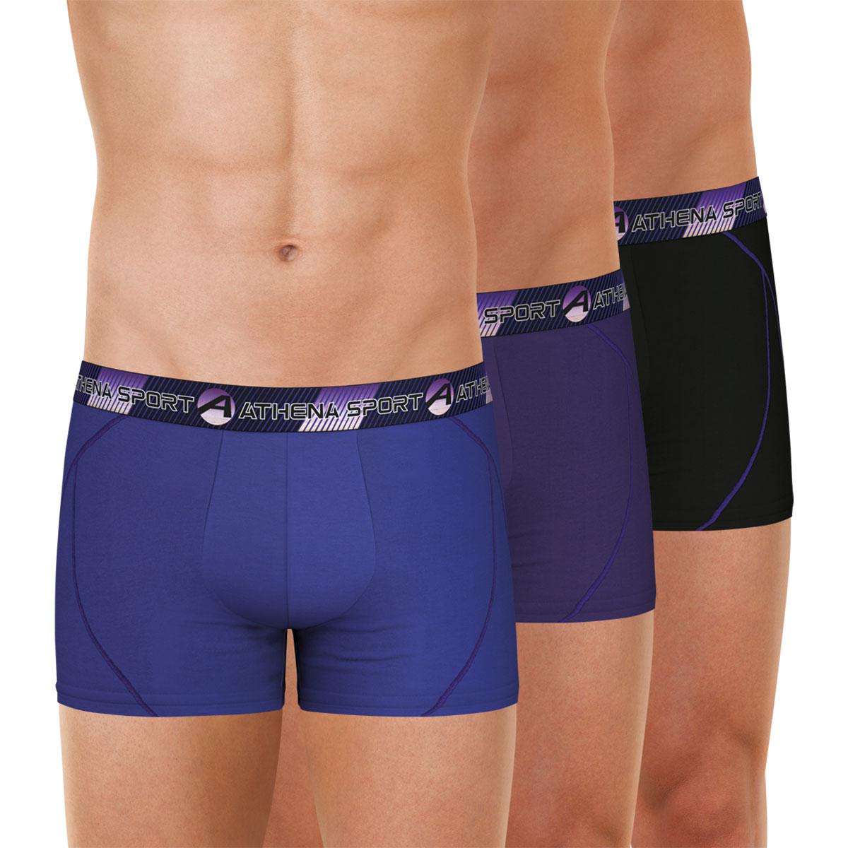 Lot de 3 boxers homme Training Dry Athena