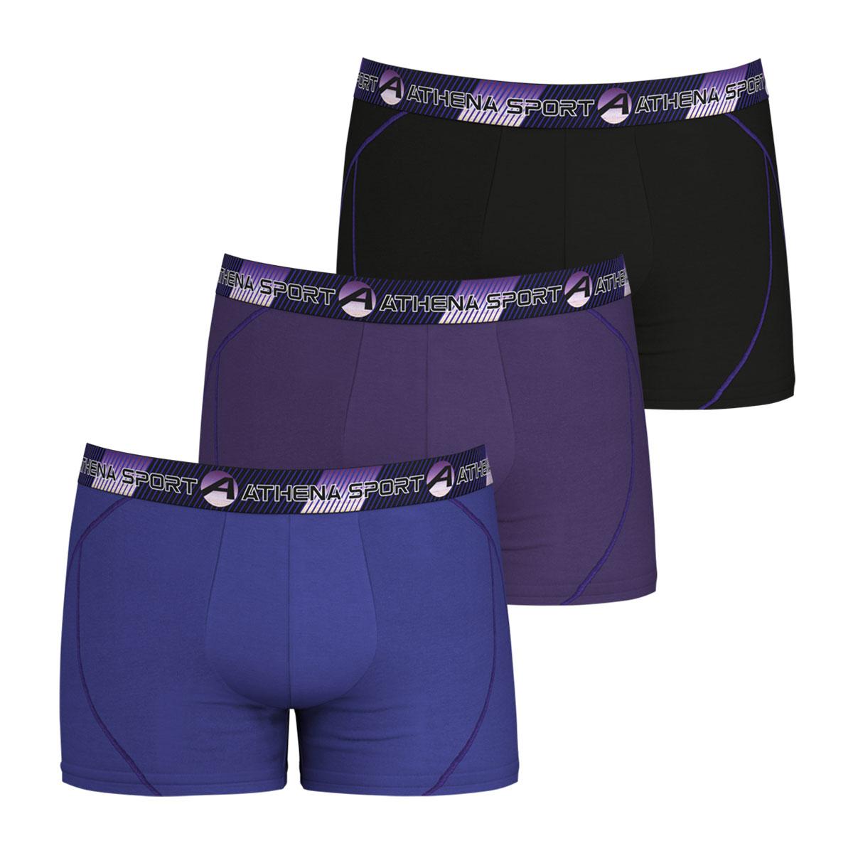 Lot de 3 boxers homme Training Dry Athena