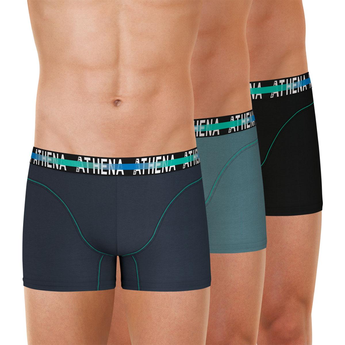 Lot de 3 boxers homme Endurance 24h Athena