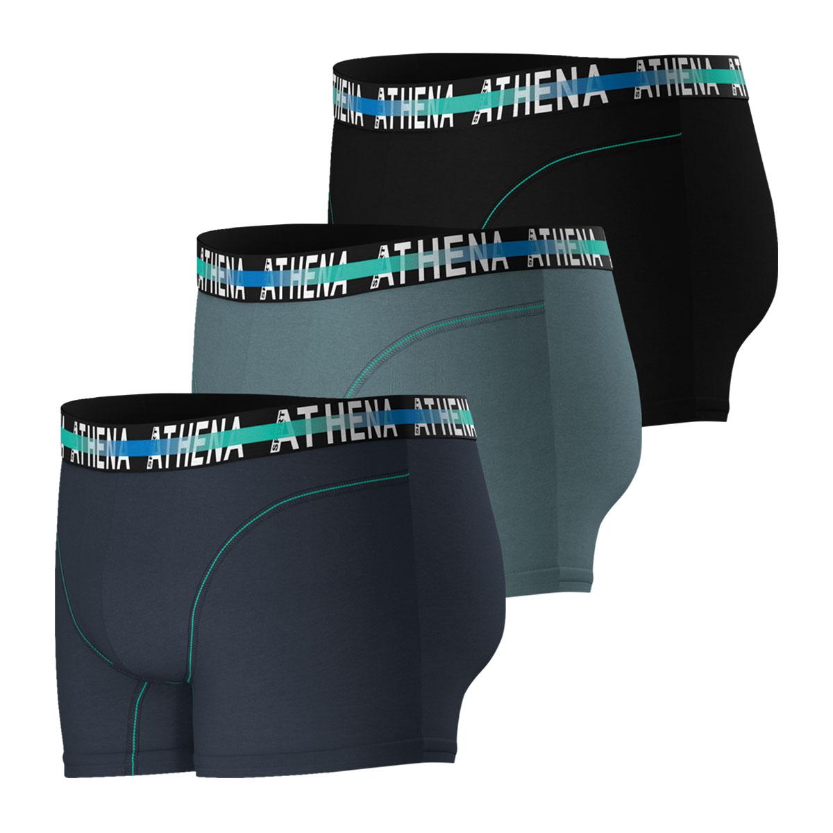 Lot de 3 boxers homme Endurance 24h Athena