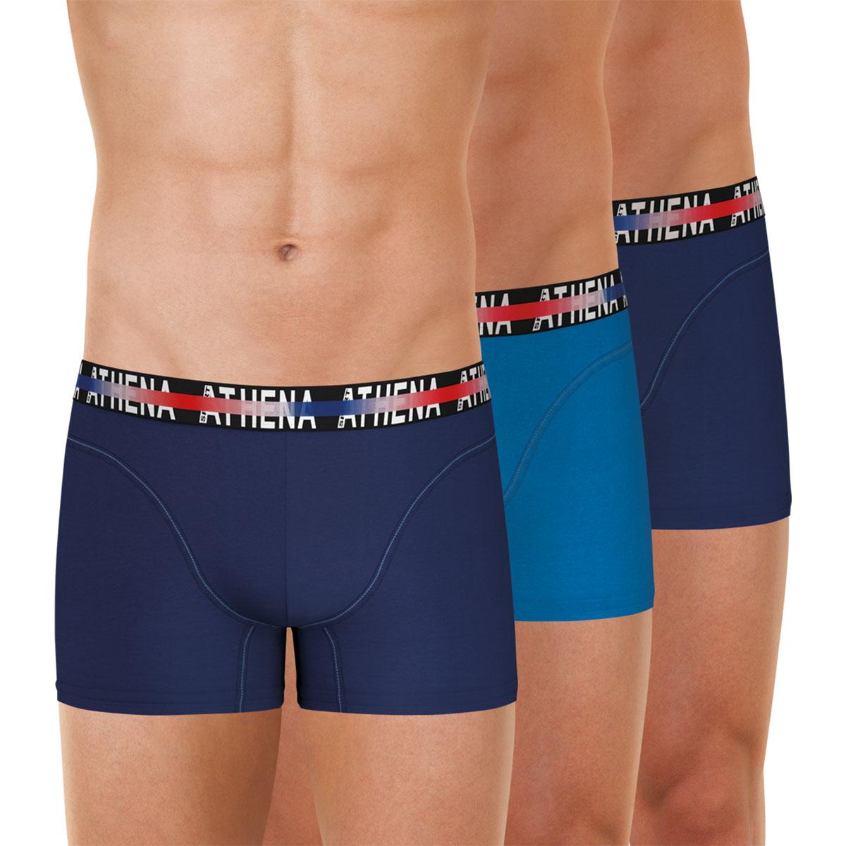 Lot de 3 boxers homme Endurance 24h Athena