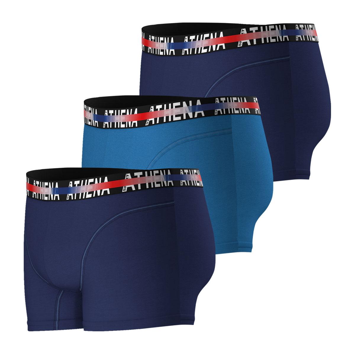 Lot de 3 boxers homme Endurance 24h Athena