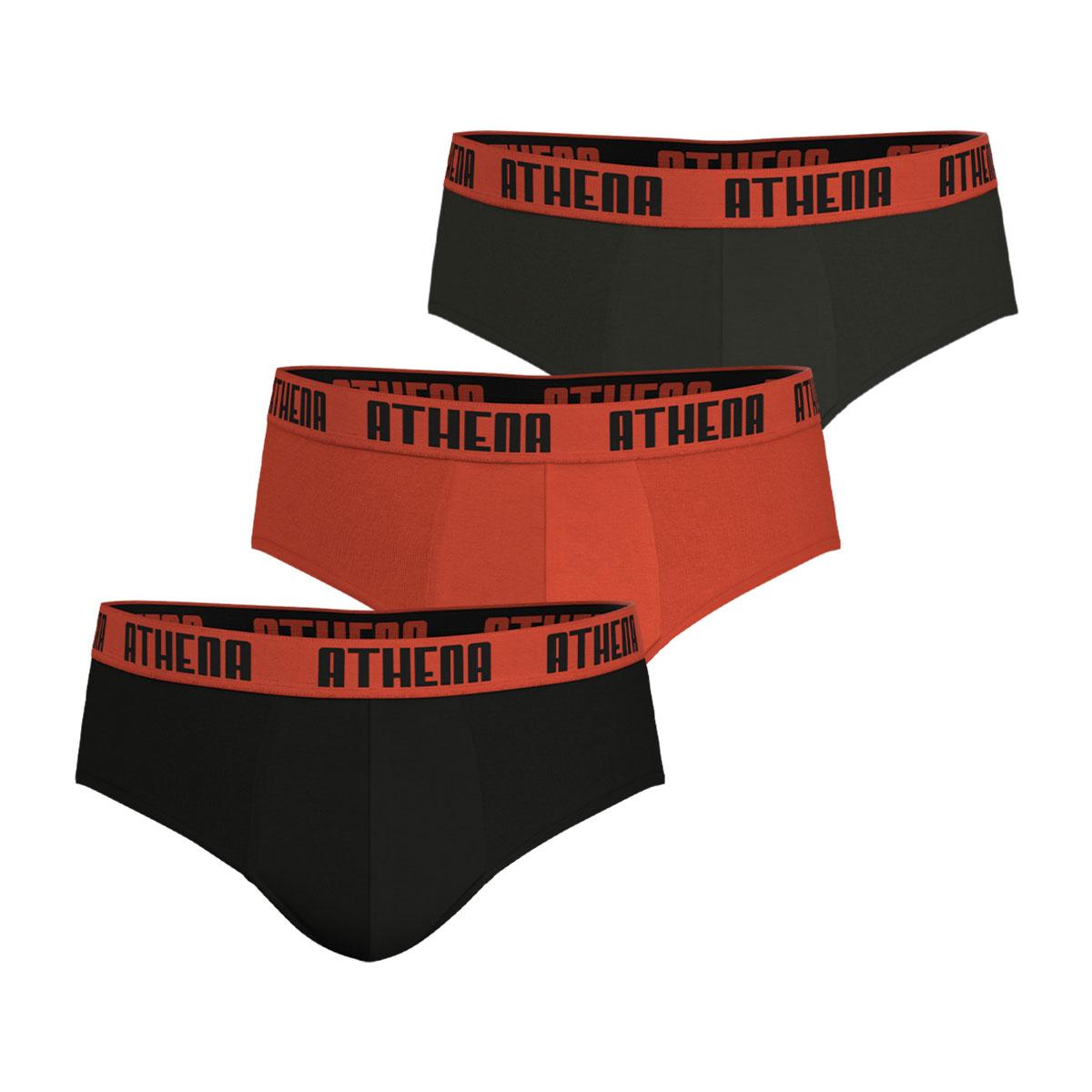 Lot de 3 slips homme Ecopack Athena