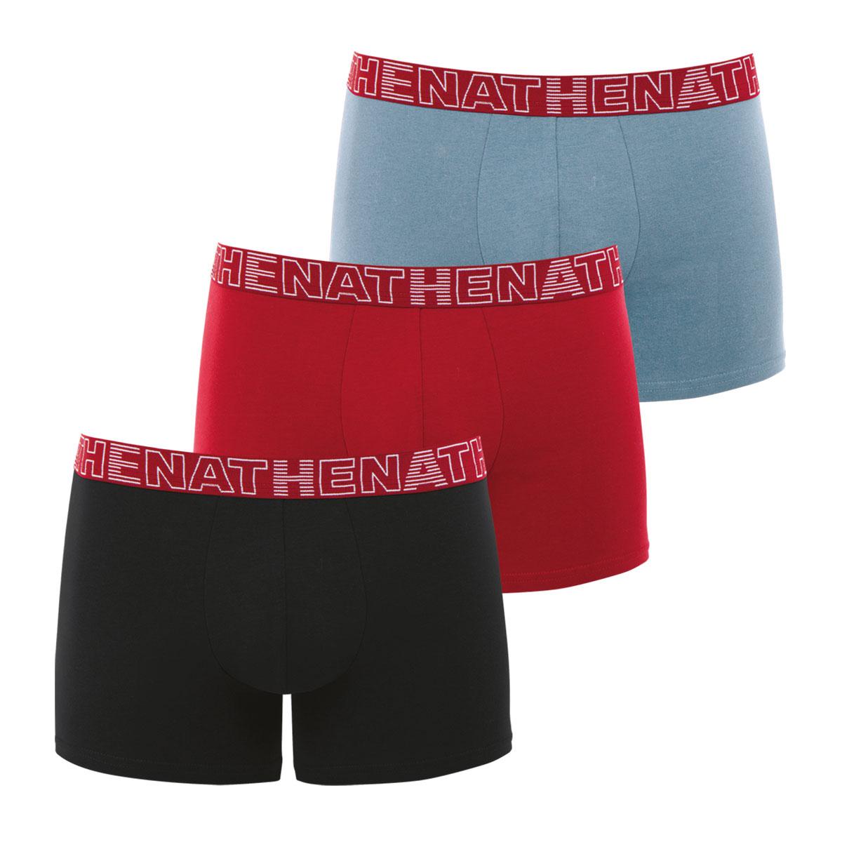 Lot de 3 boxers homme Ecopack Athena