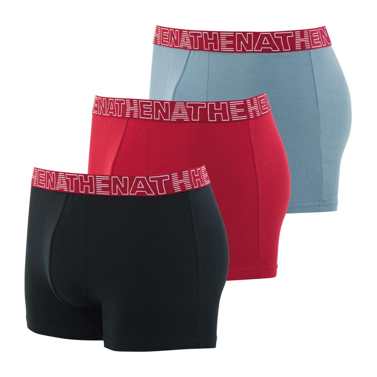 Lot de 3 boxers homme Ecopack Athena