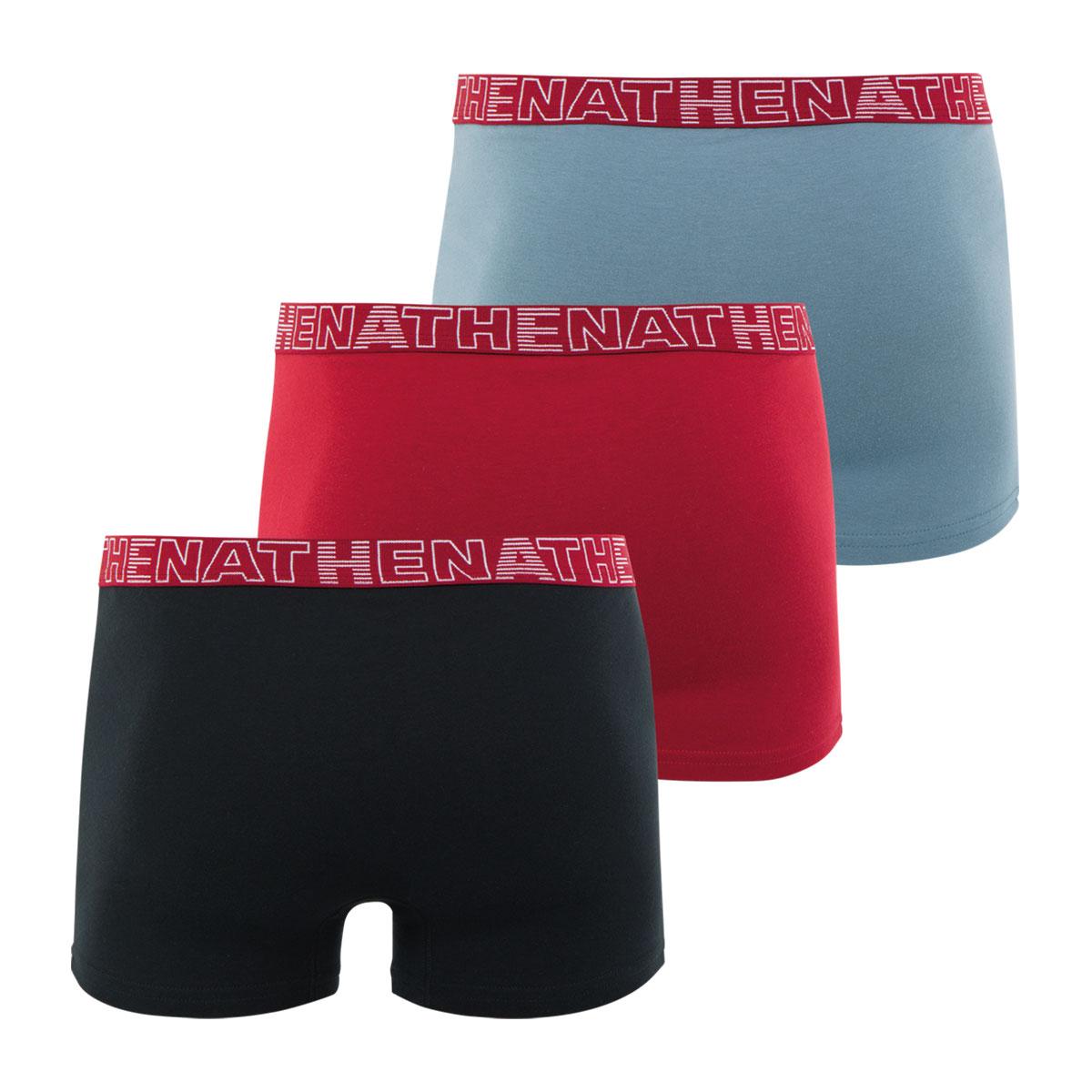 Lot de 3 boxers homme Ecopack Athena