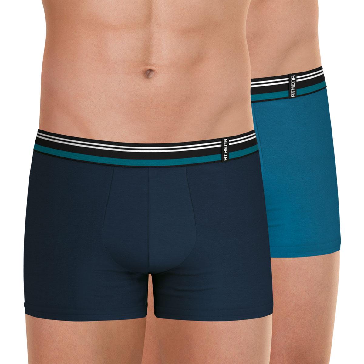 Lot de 2 boxers homme Duo Eco Athena