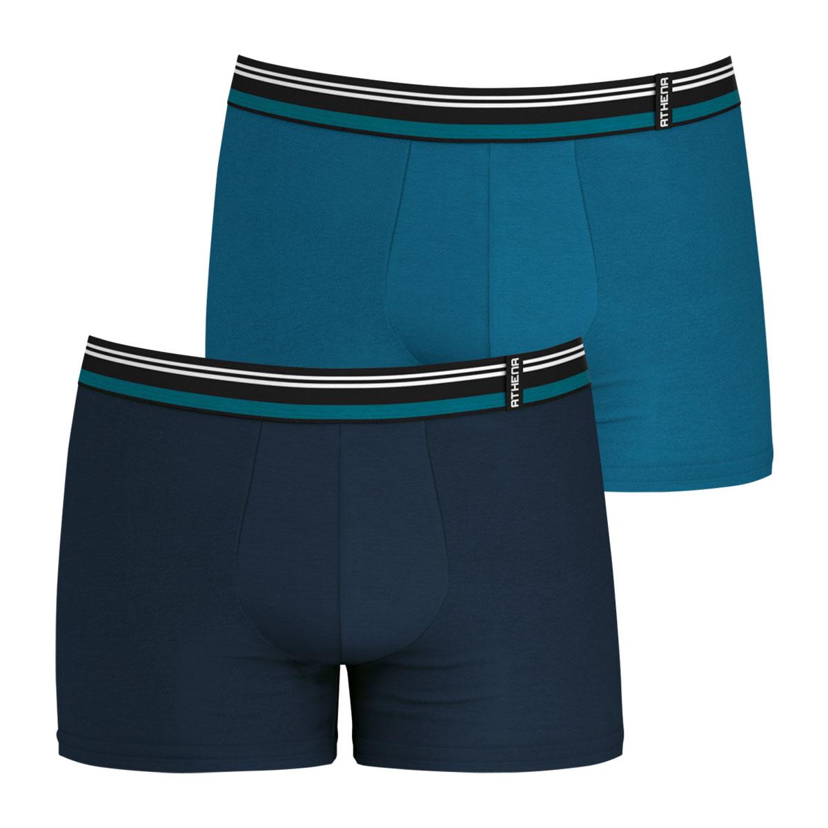 Lot de 2 boxers homme Duo Eco Athena