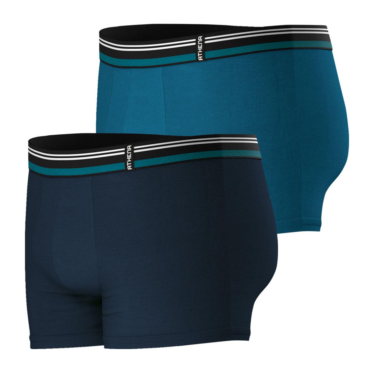 Lot de 2 boxers homme Duo Eco Athena