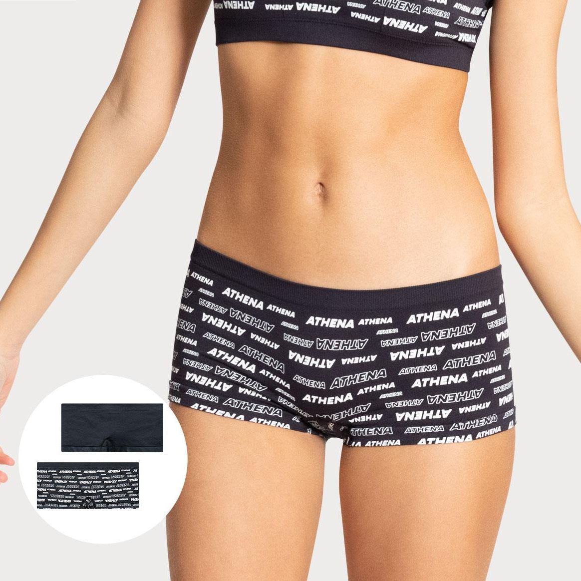 Lot de 2 shorties Sport Sans Couture by Athena Fille