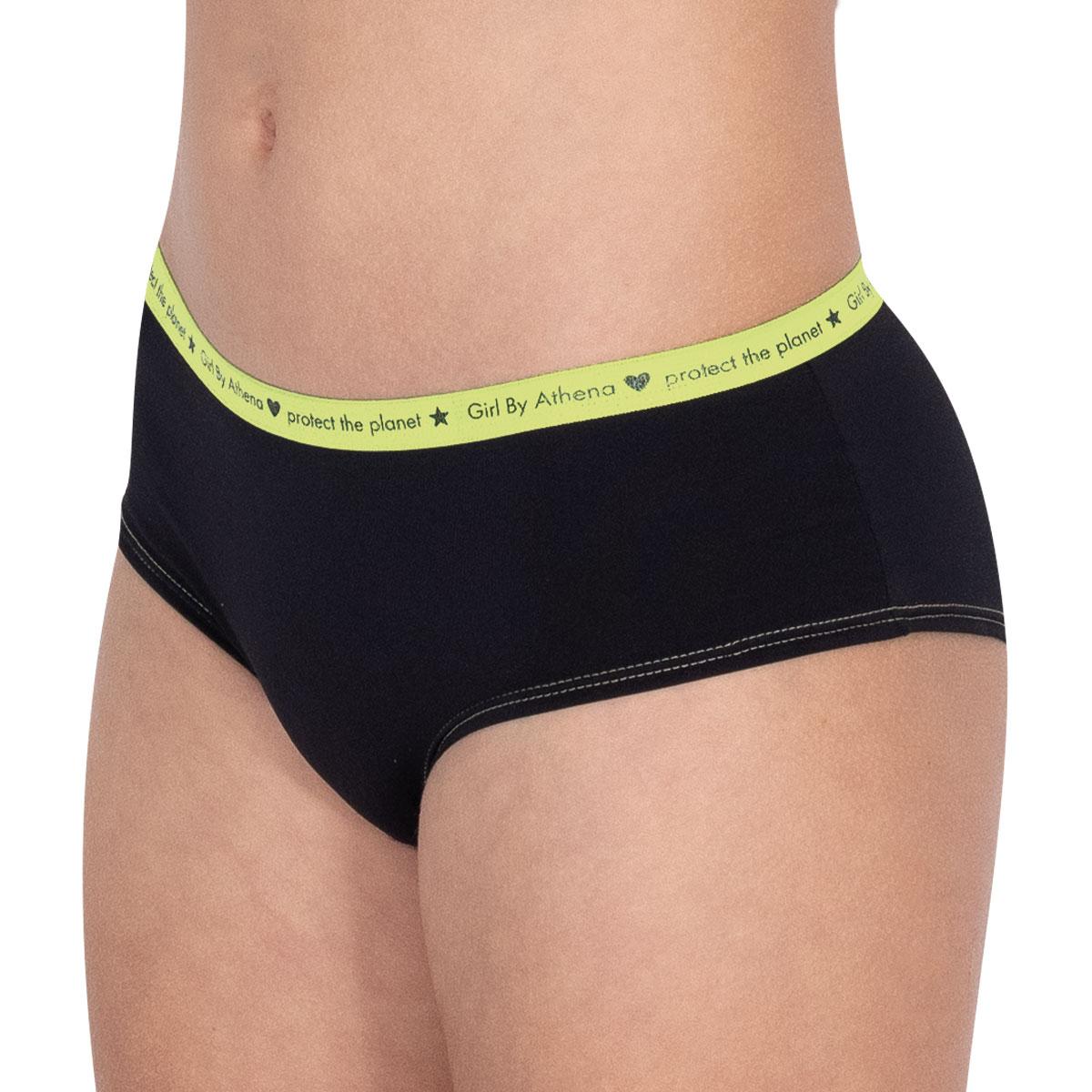 Lot de 2 boxers fille Microfibre Recyclée Girl by Athena