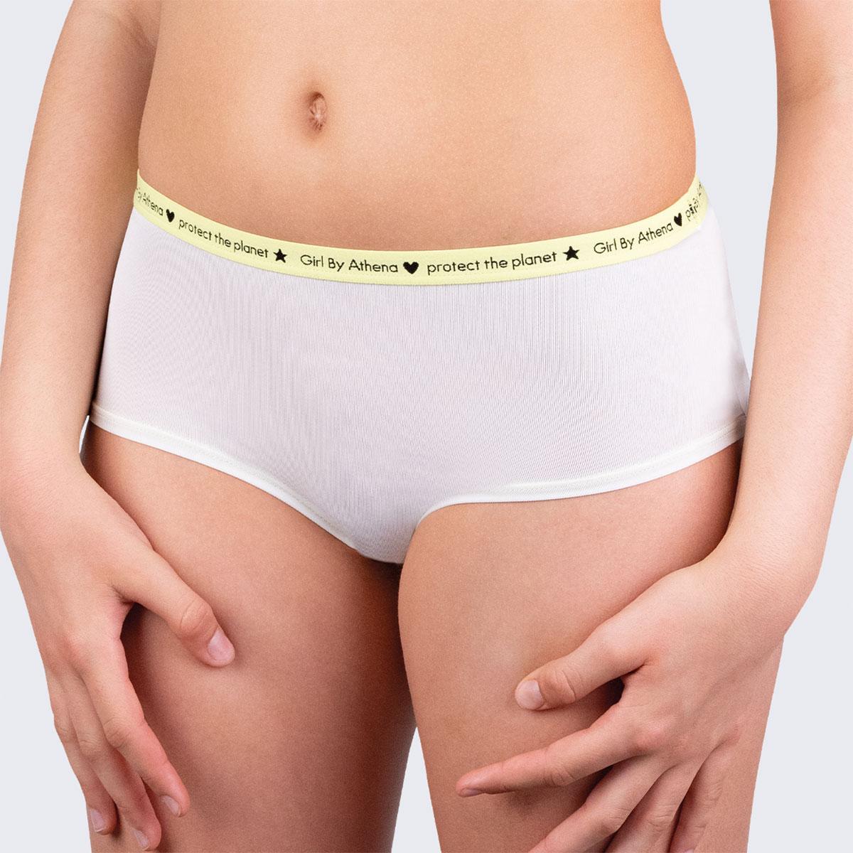 Lot de 2 boxers fille Microfibre Recyclée Girl By Athena