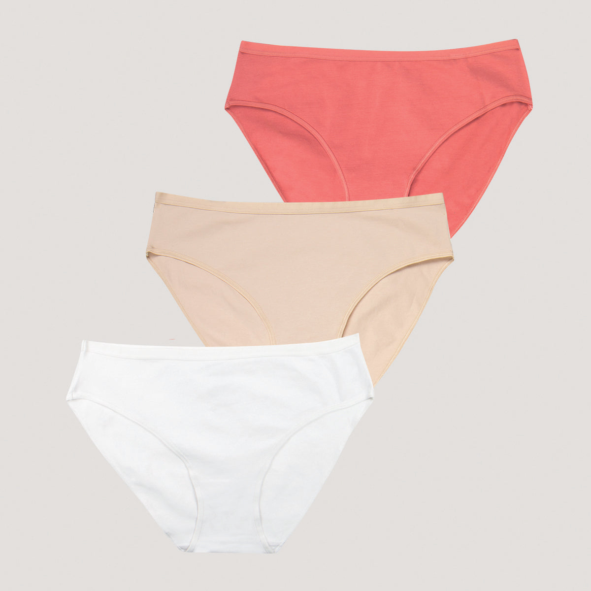 Lot de 3 culottes femme Ecopack Basic Athena