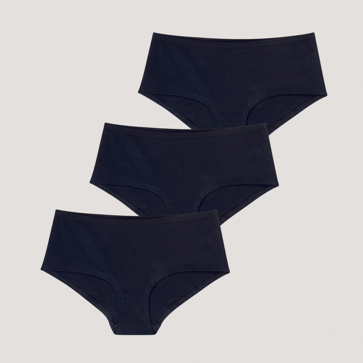 Lot de 3 shortys femme Ecopack Basic Athena