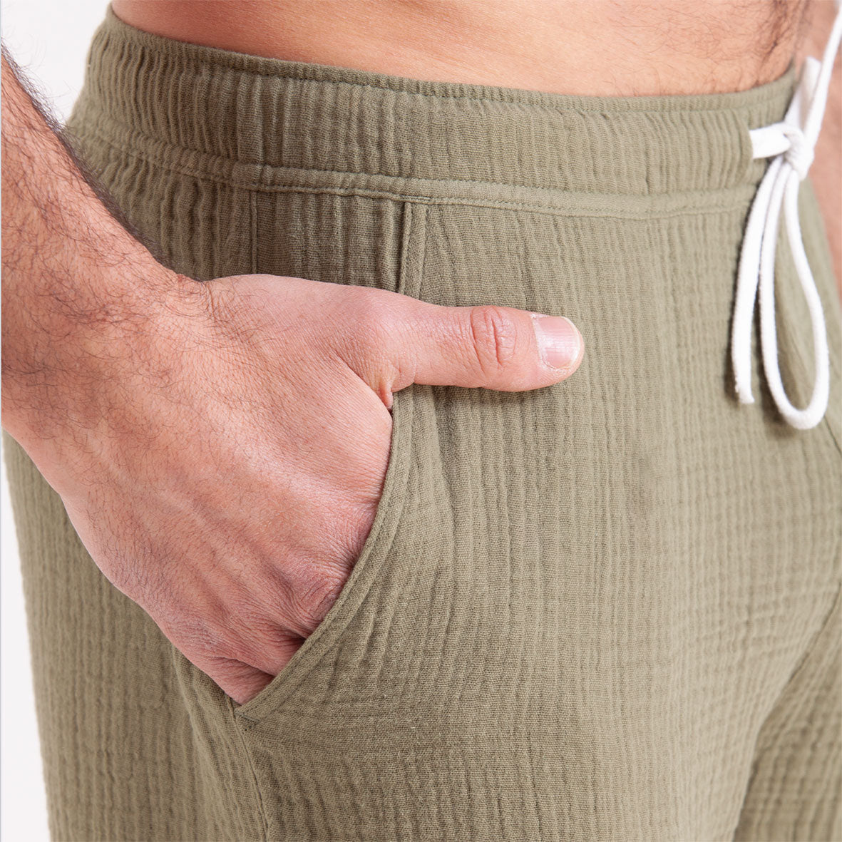 Pyjama court col rabat homme Easy coton Athena