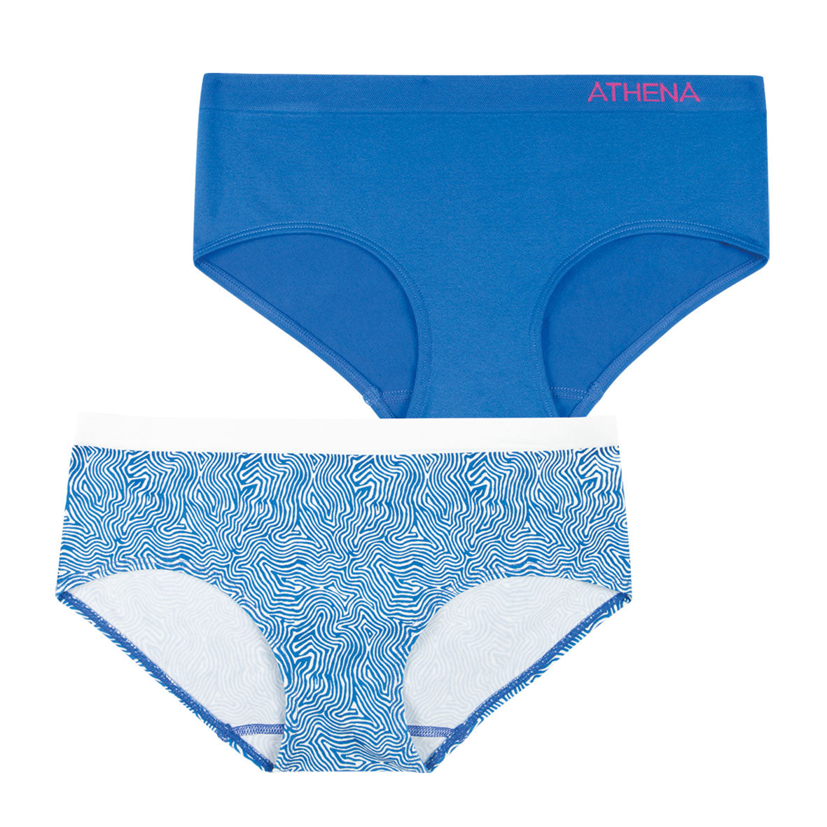 Lot de 2 boxers sans coutures Fashion Athena