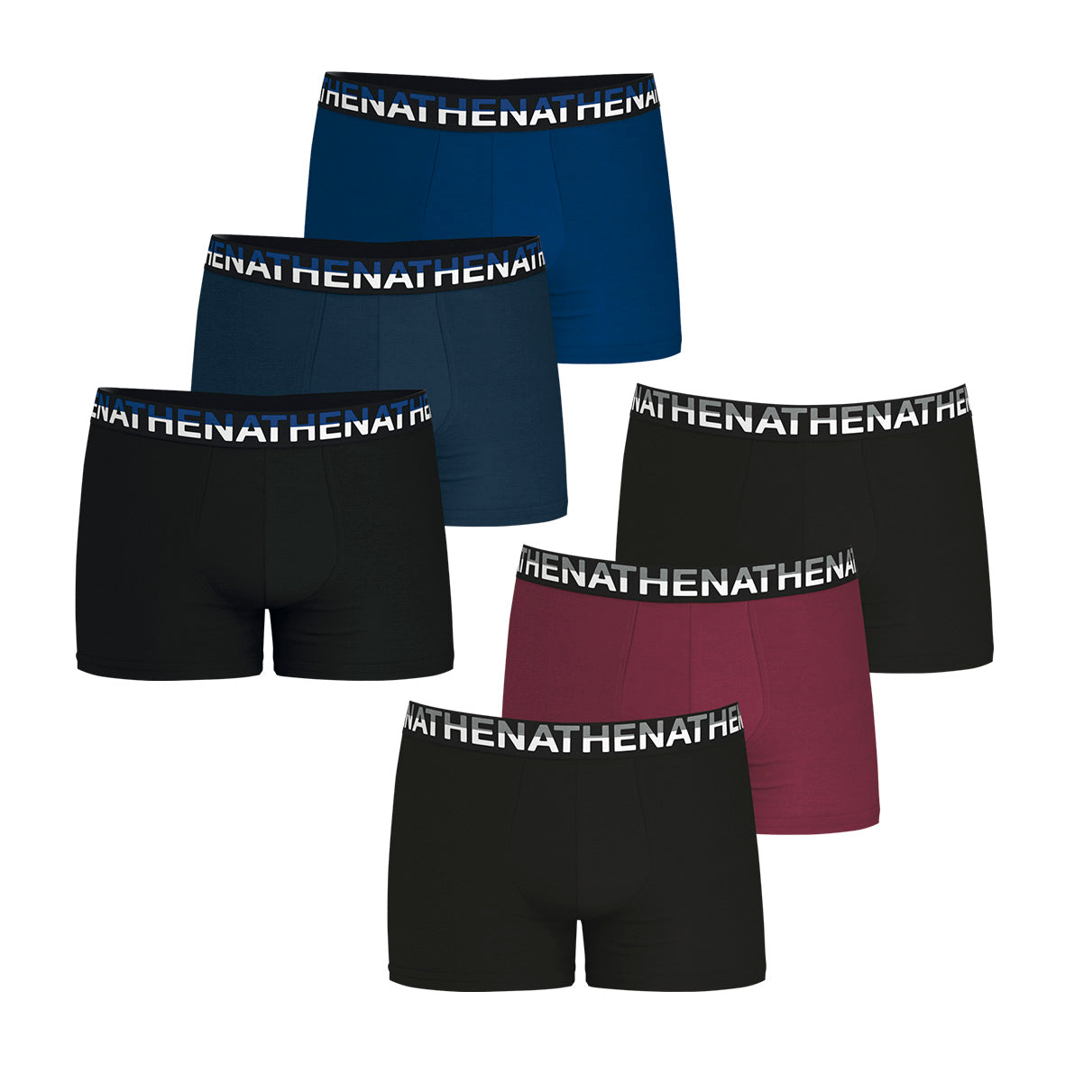 Lot de 6 boxers homme Trio Essentiel Athena