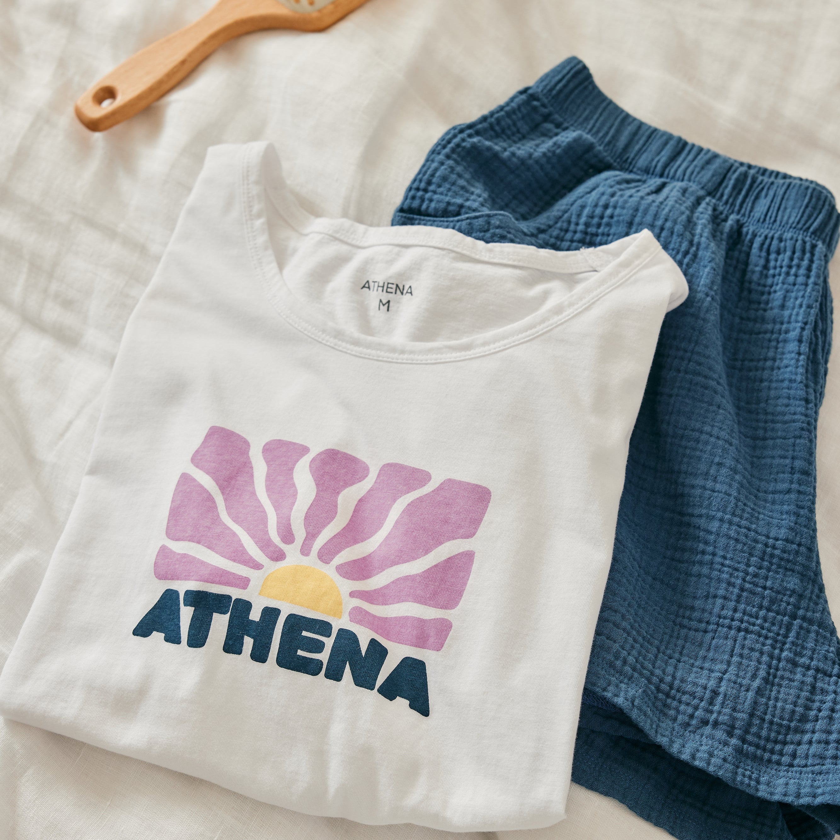 Pyjama court femme Easy Coton Athena