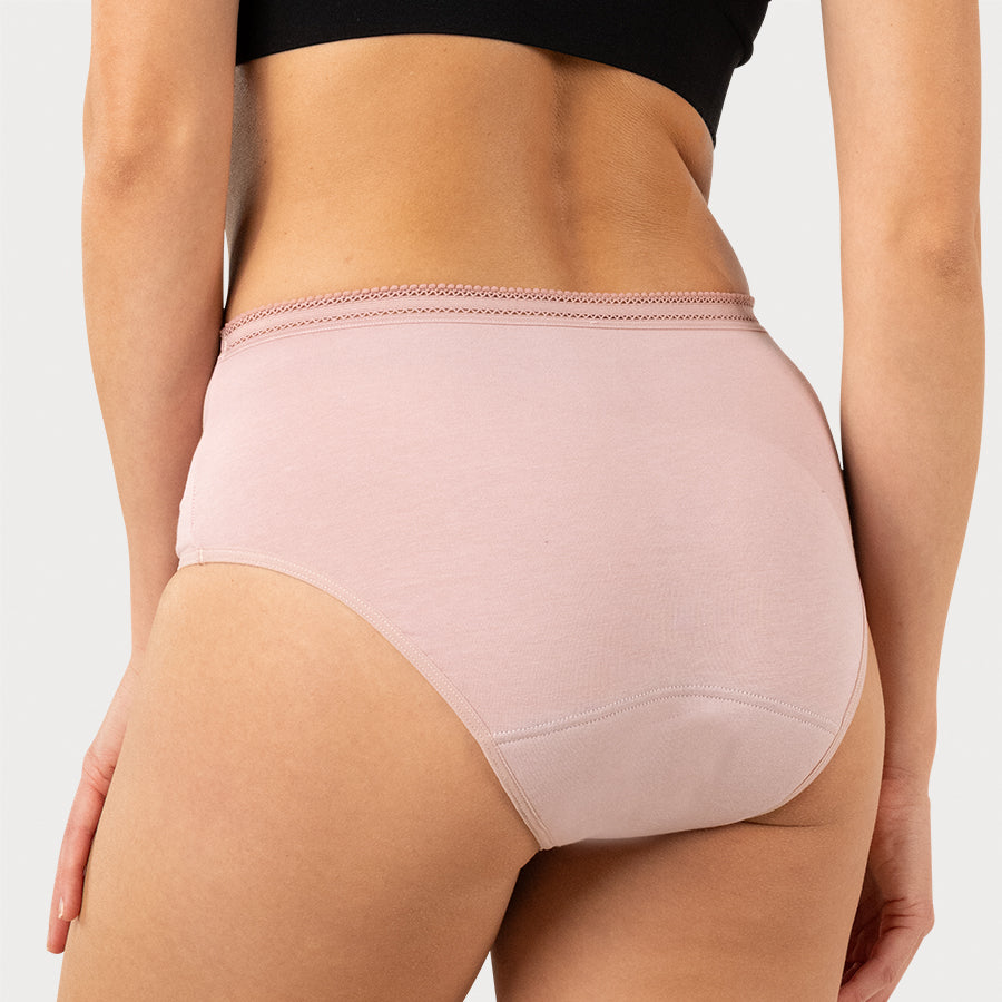 Lot de 5 culottes menstruelles taille haute femme Athena