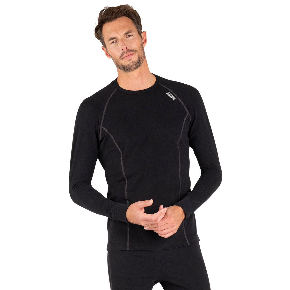 Tee-shirt manches longues col rond homme Thermik Athena