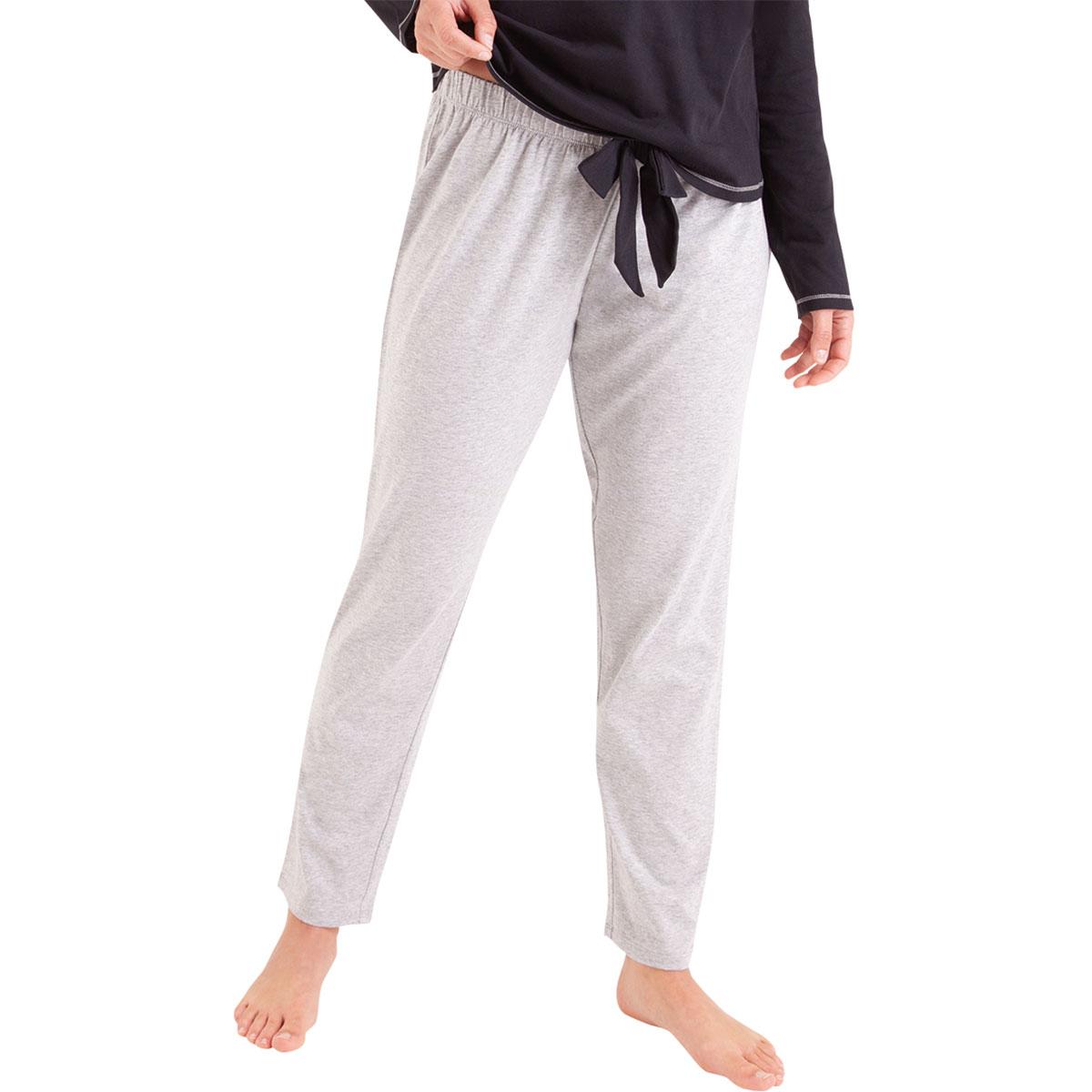 Pyjama manches longues col T femme Tendre Nuit Athena