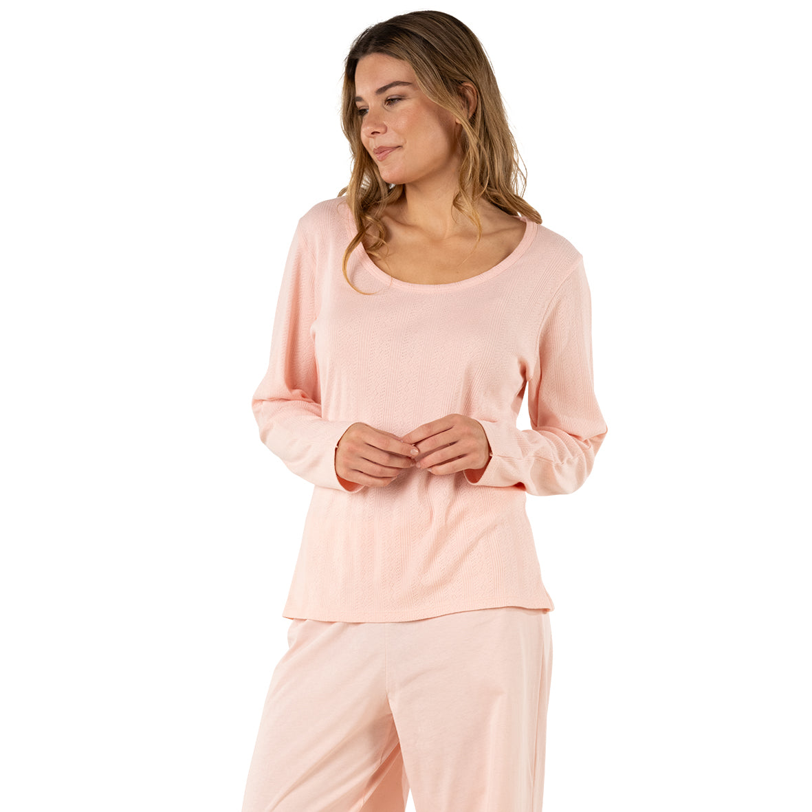 Pyjama long femme Maille Athena