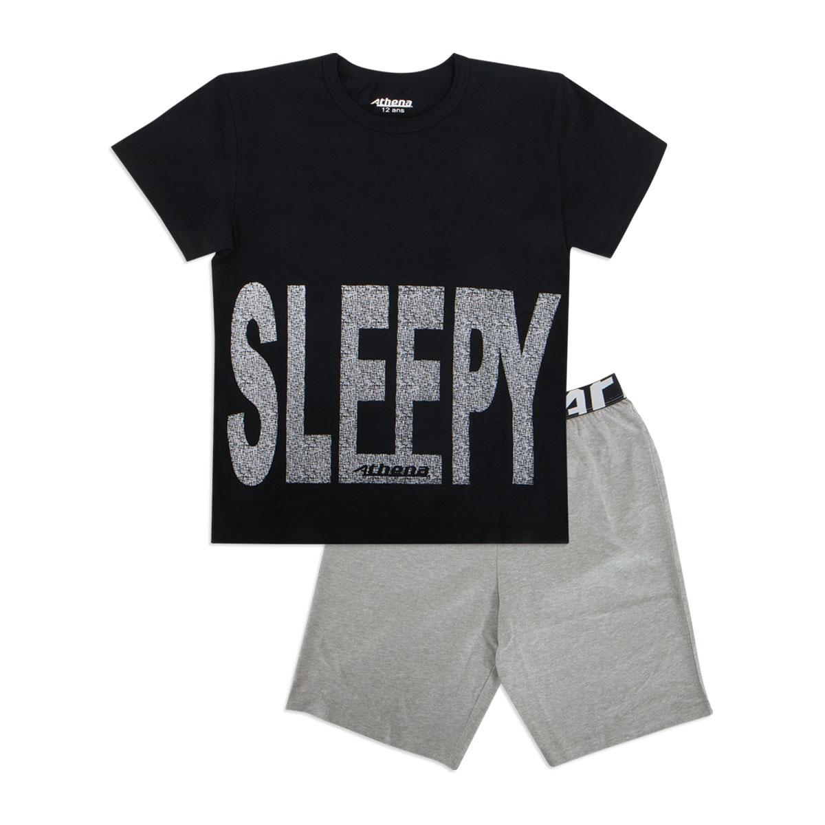 Pyjama court garçon Sleepy Athena