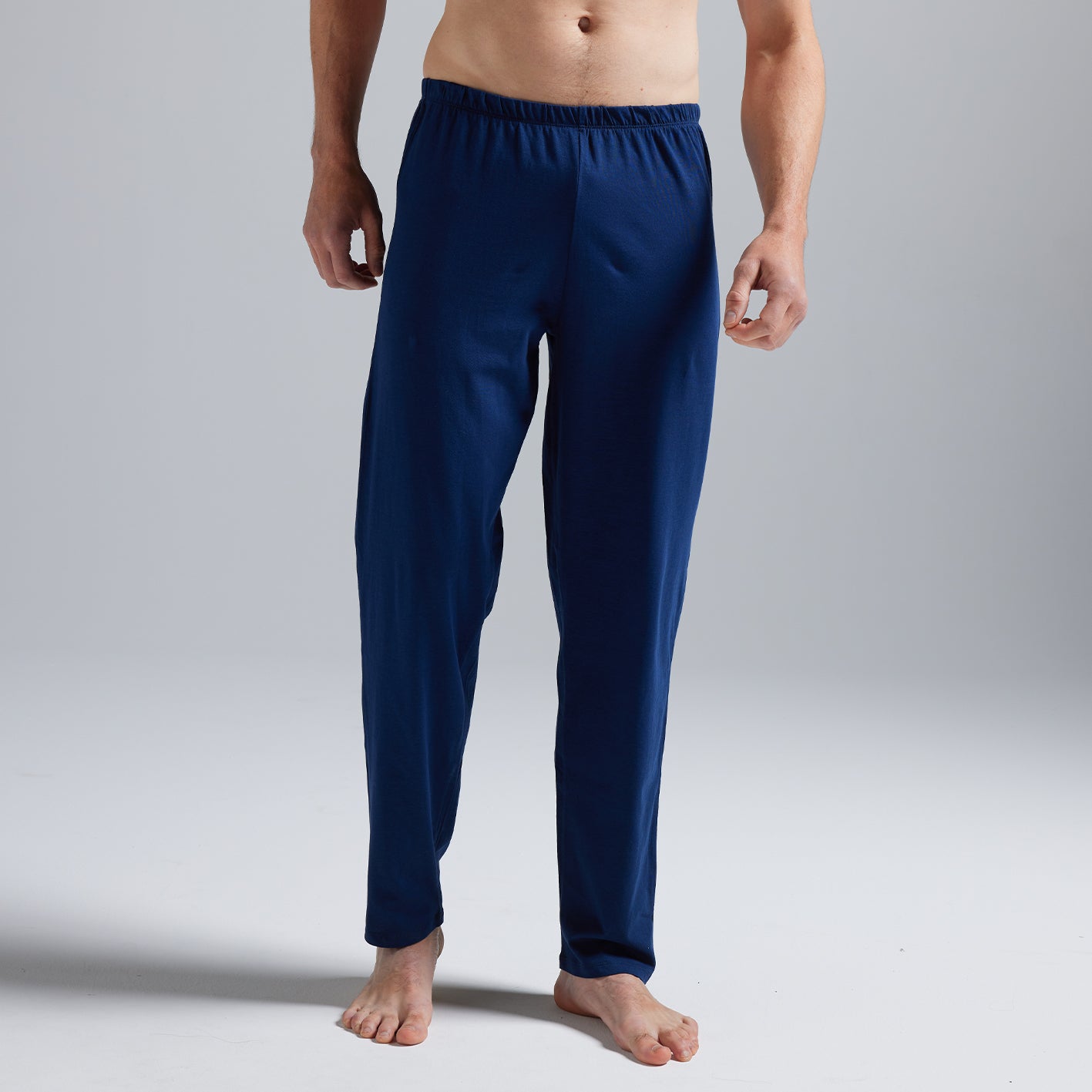 Pyjama long col V homme Ecopack Sérigraphie