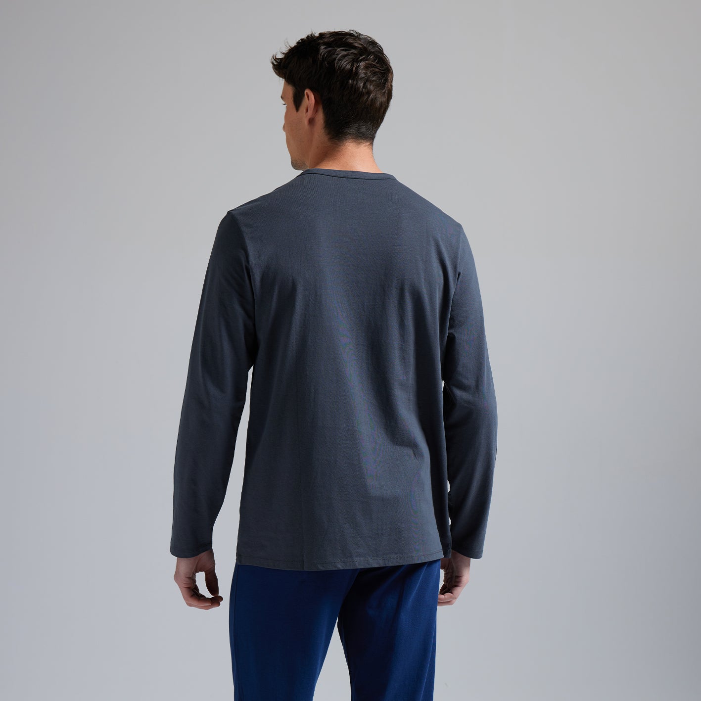 Pyjama long col V homme Ecopack Sérigraphie