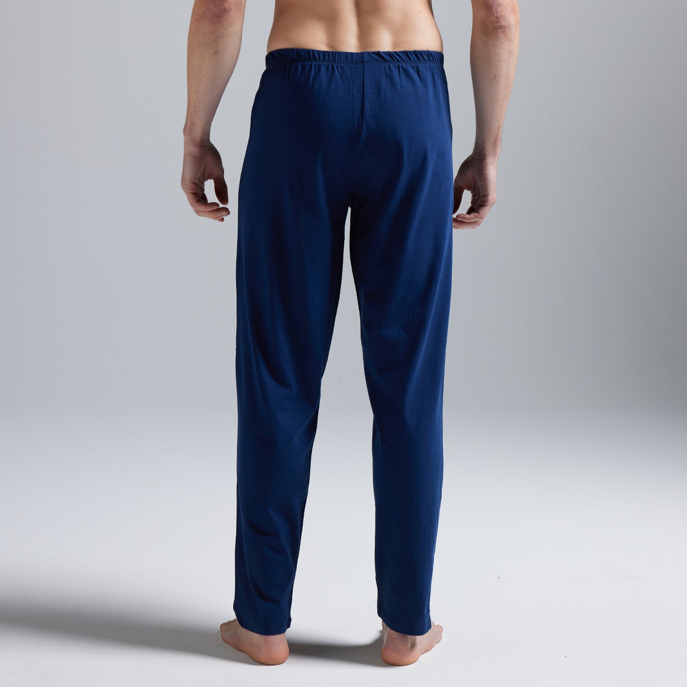 Pyjama long col V homme Ecopack Sérigraphie