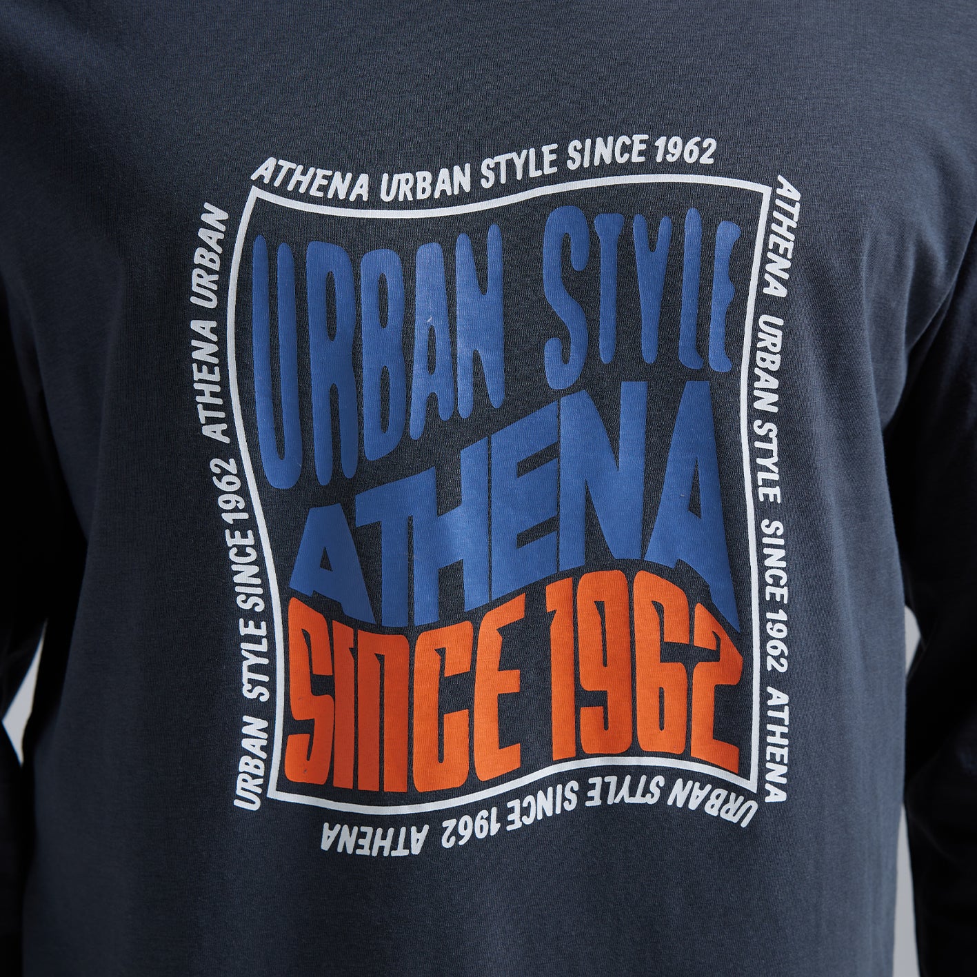 Pyjama long col V homme Ecopack Sérigraphie