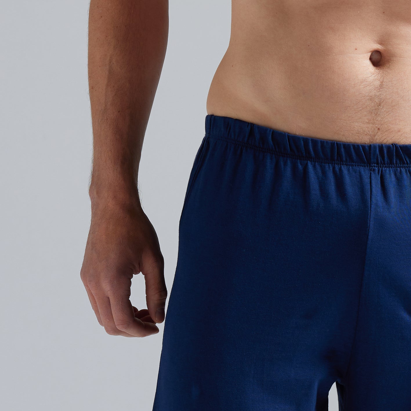 Pyjama long col V homme Ecopack Sérigraphie