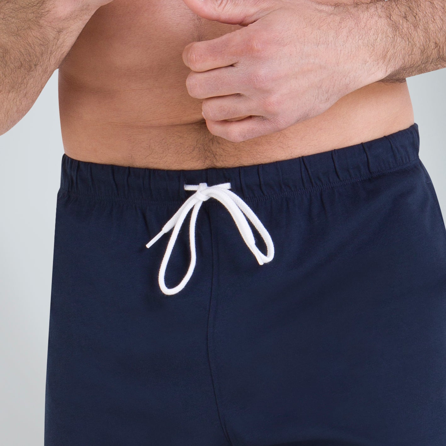 Pyjama court rayures homme L'Escale Athena