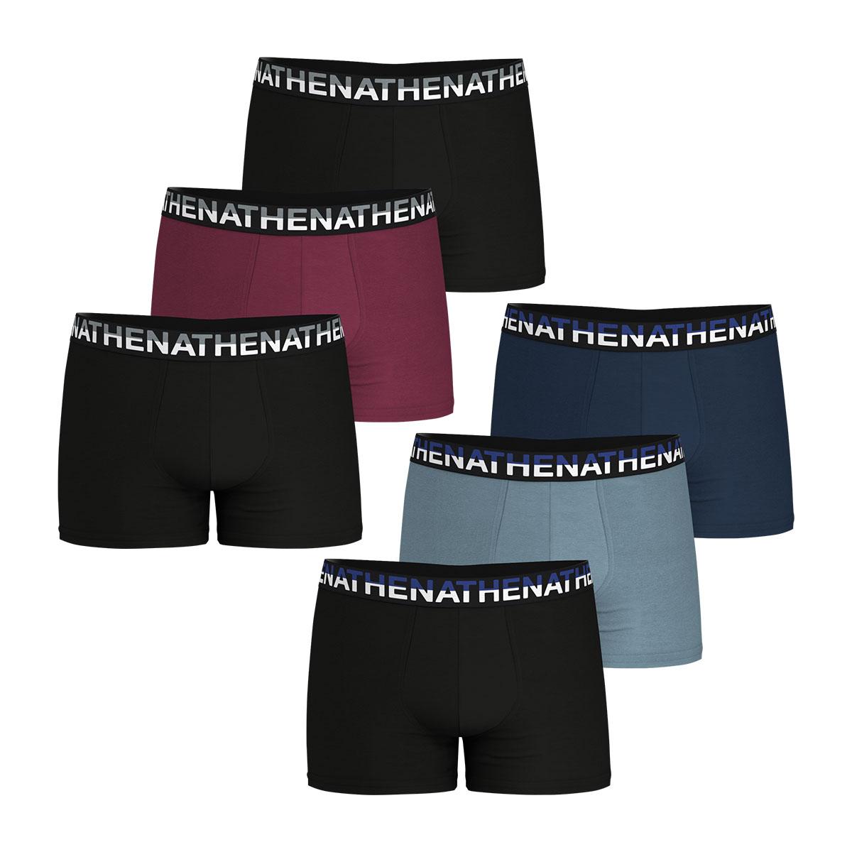 Lot de 6 boxers homme Eco Pack Athena