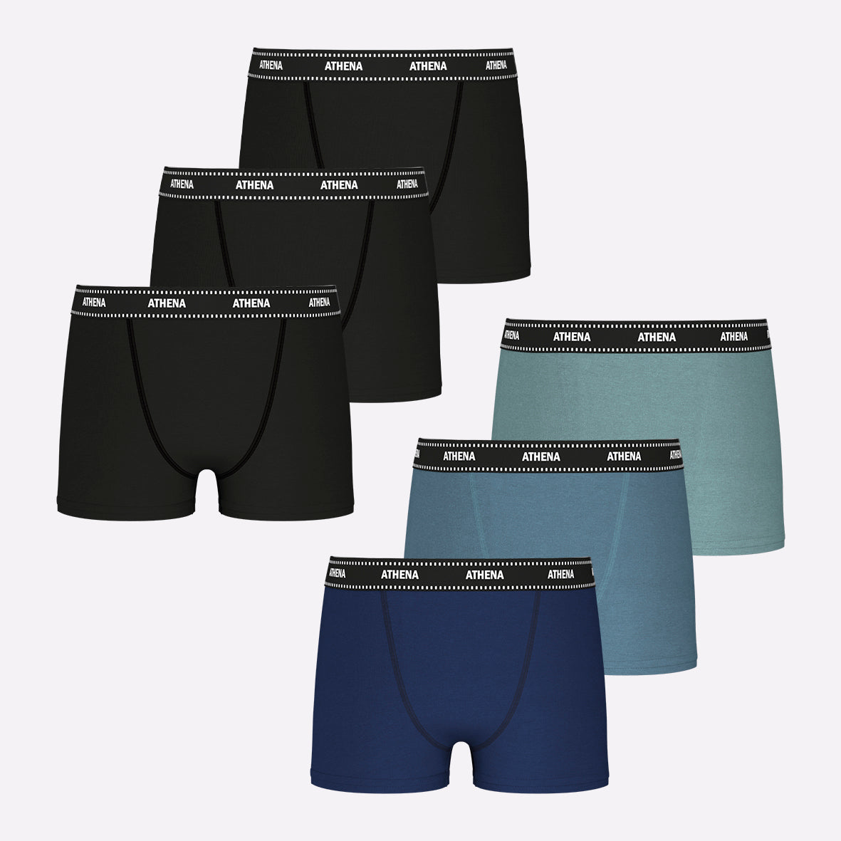 Lot de 6 boxers garçon My Petit Prix Athena