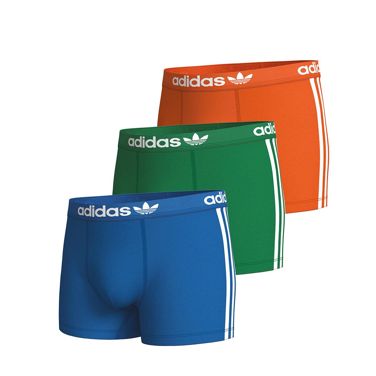 Lot de 3 boxers homme Comfort Cotton Flex 3 Stripes Adidas Original