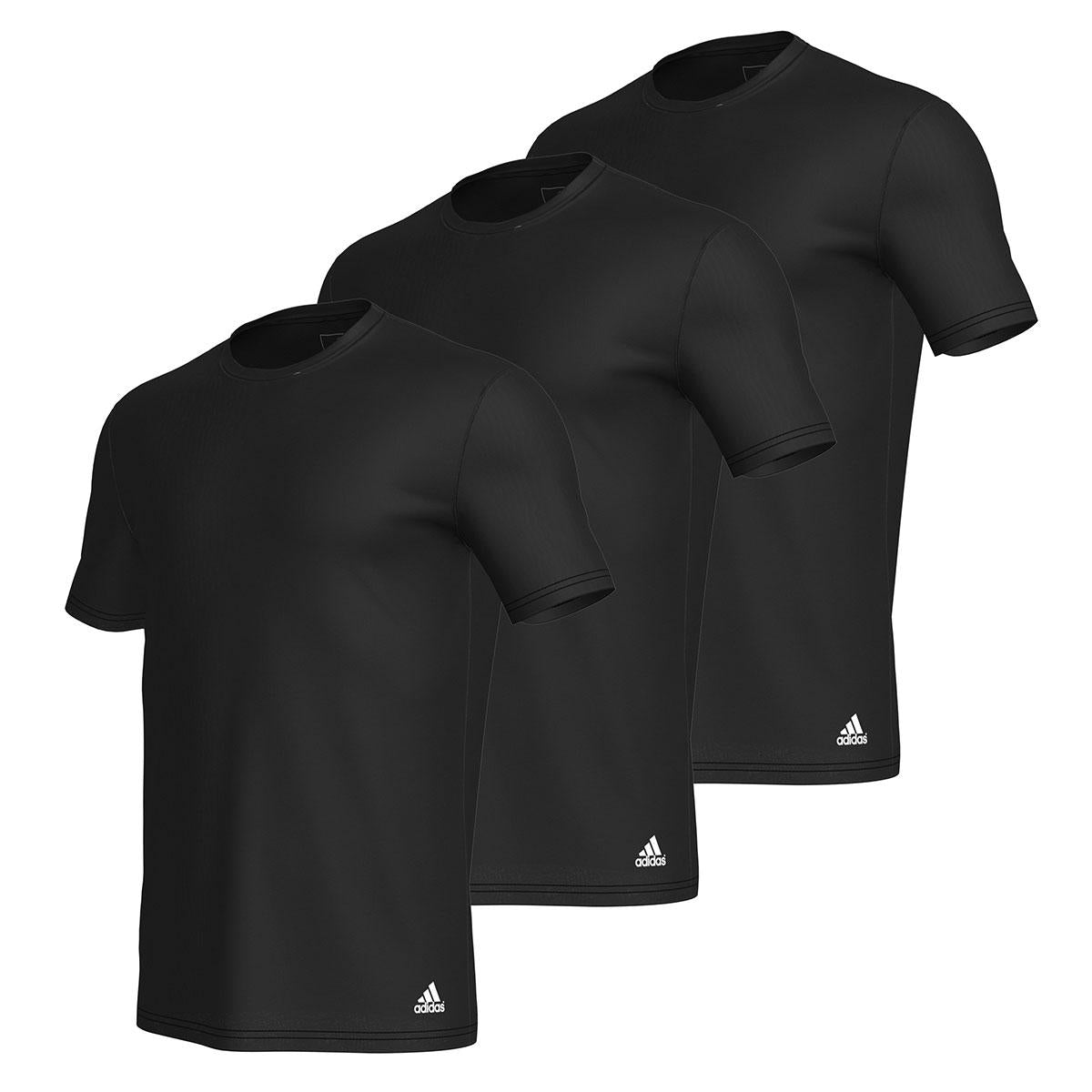 Lot de 3 tee-shirts col rond homme Active Core Coton Adidas