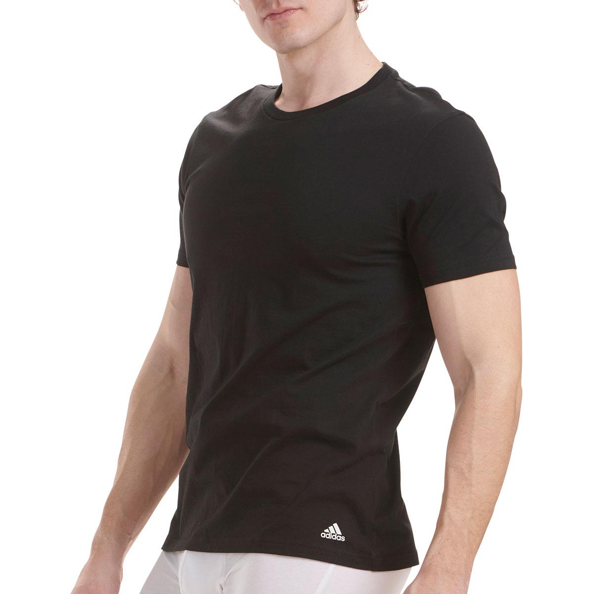 Lot de 3 tee-shirts col rond homme Active Core Coton Adidas