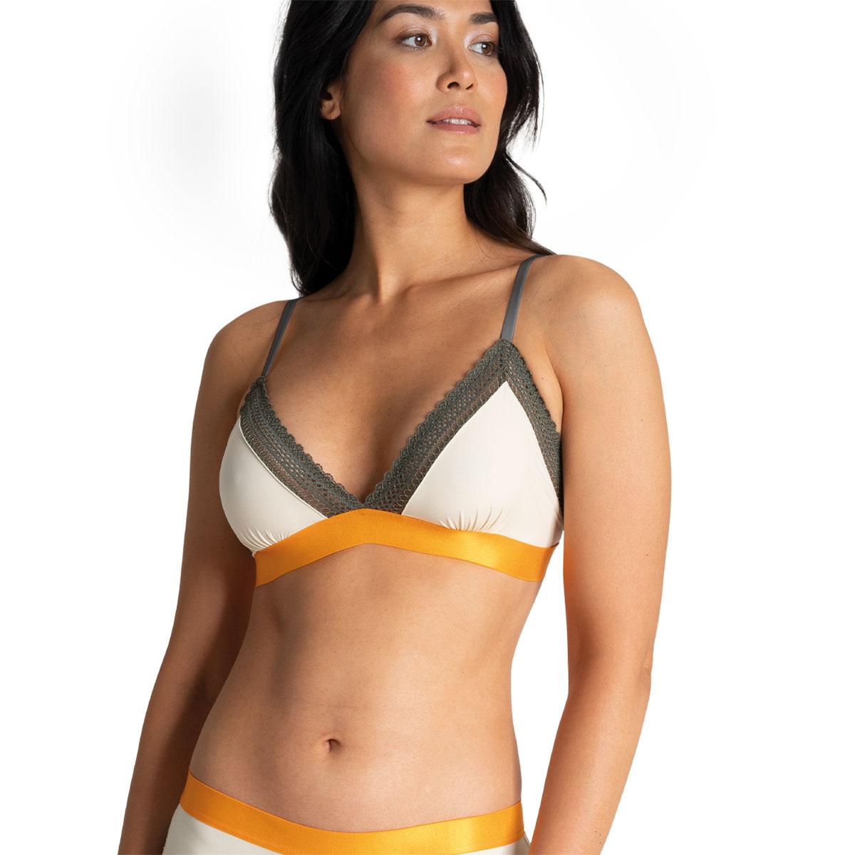 Soutien-gorge triangle sans armatures femme Micro Athena