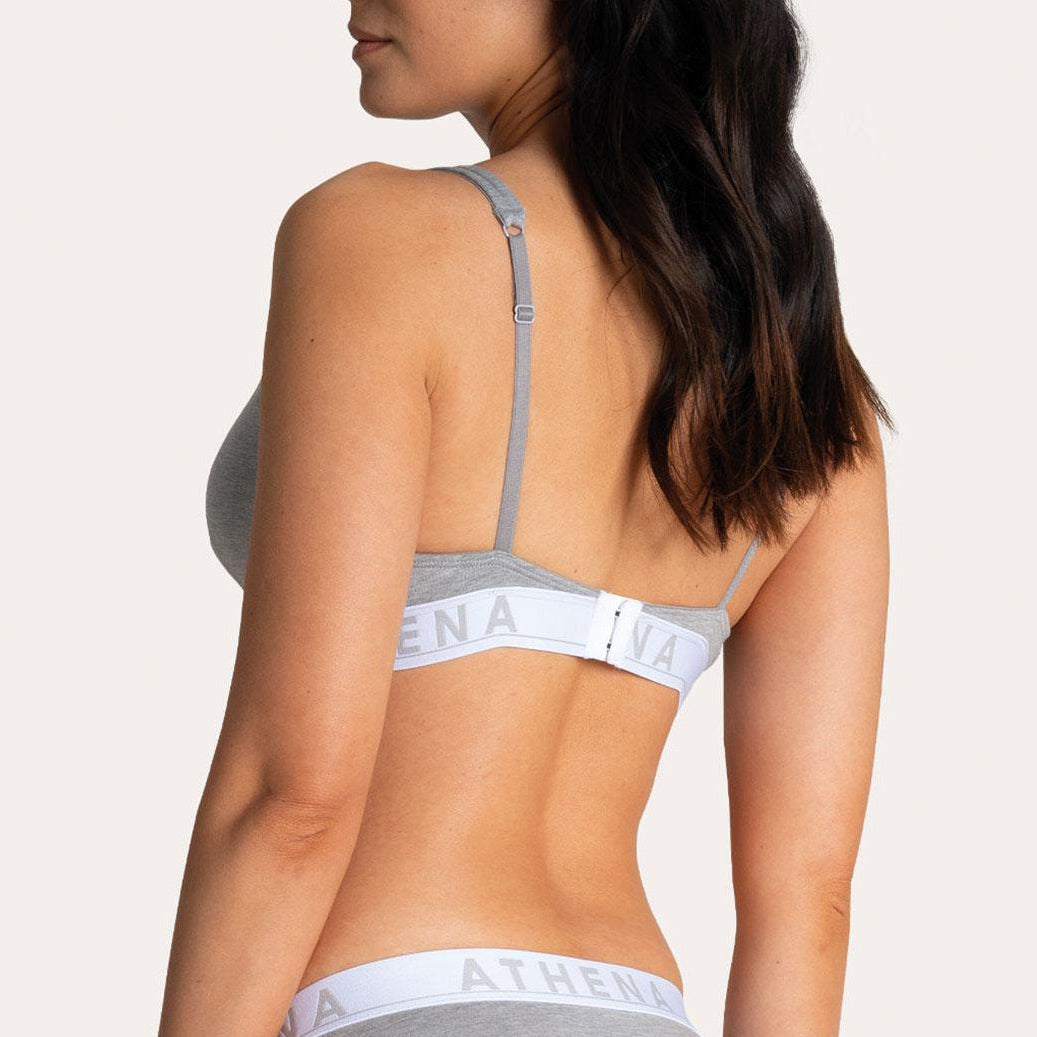 Soutien-gorge triangle sans armatures à coques amovibles femme Easy Color Athena