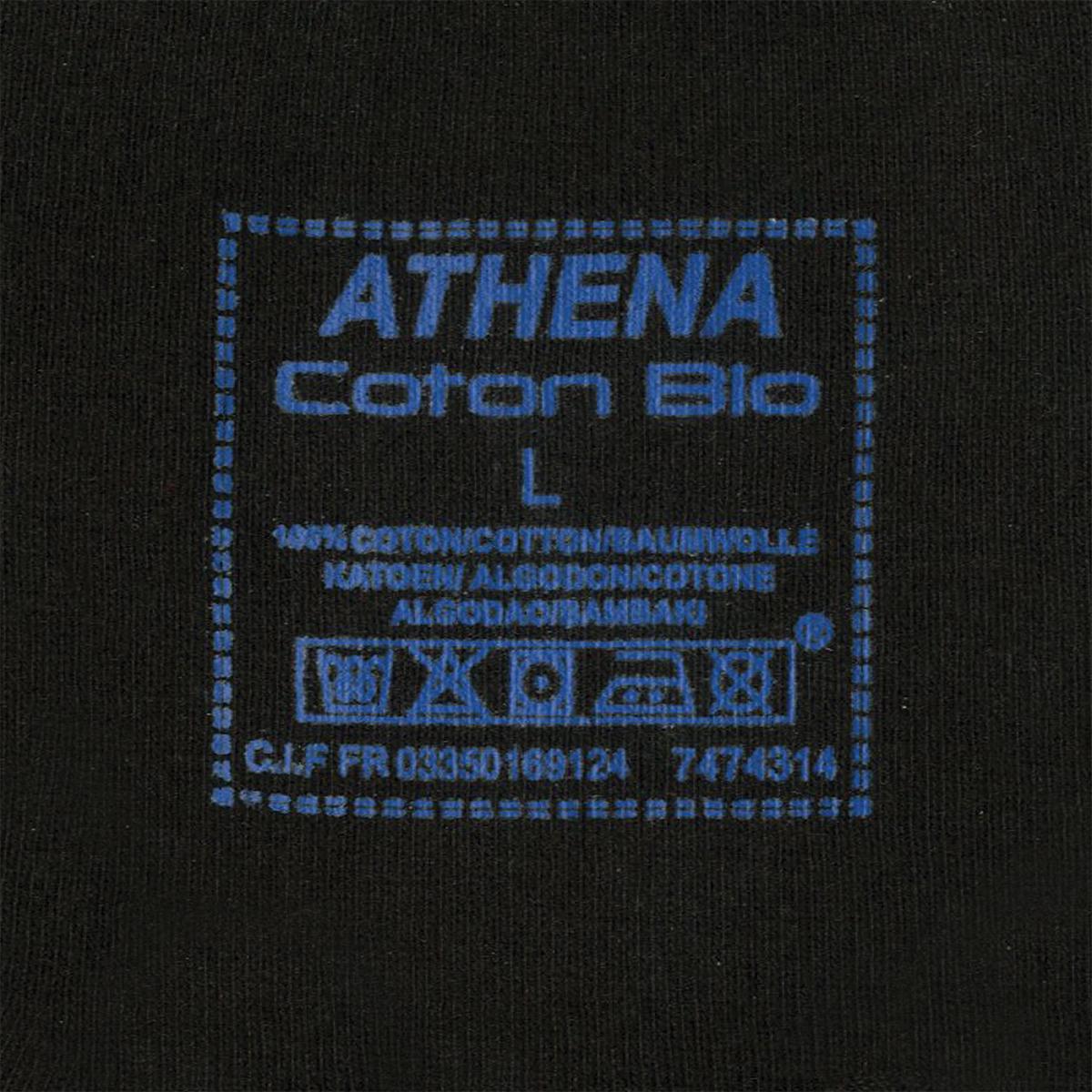 Lot de 2 Tee shirts col V homme Coton Bio Athena