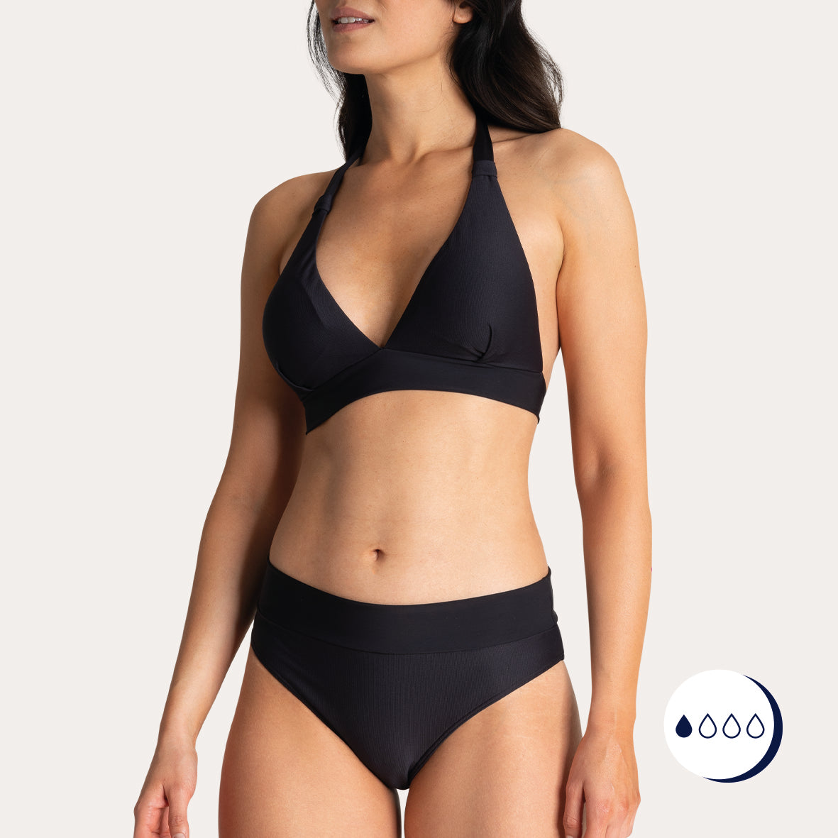 Maillot de bain menstruel 2 pièces femme Athena