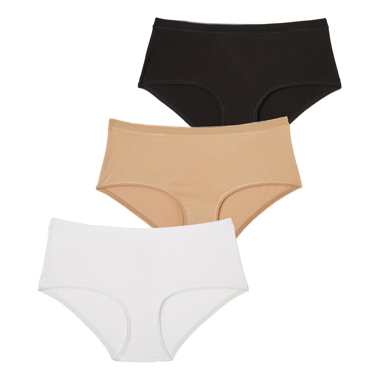 Lot de 3 boxers femme Ecopack Trio Essentiels Athena